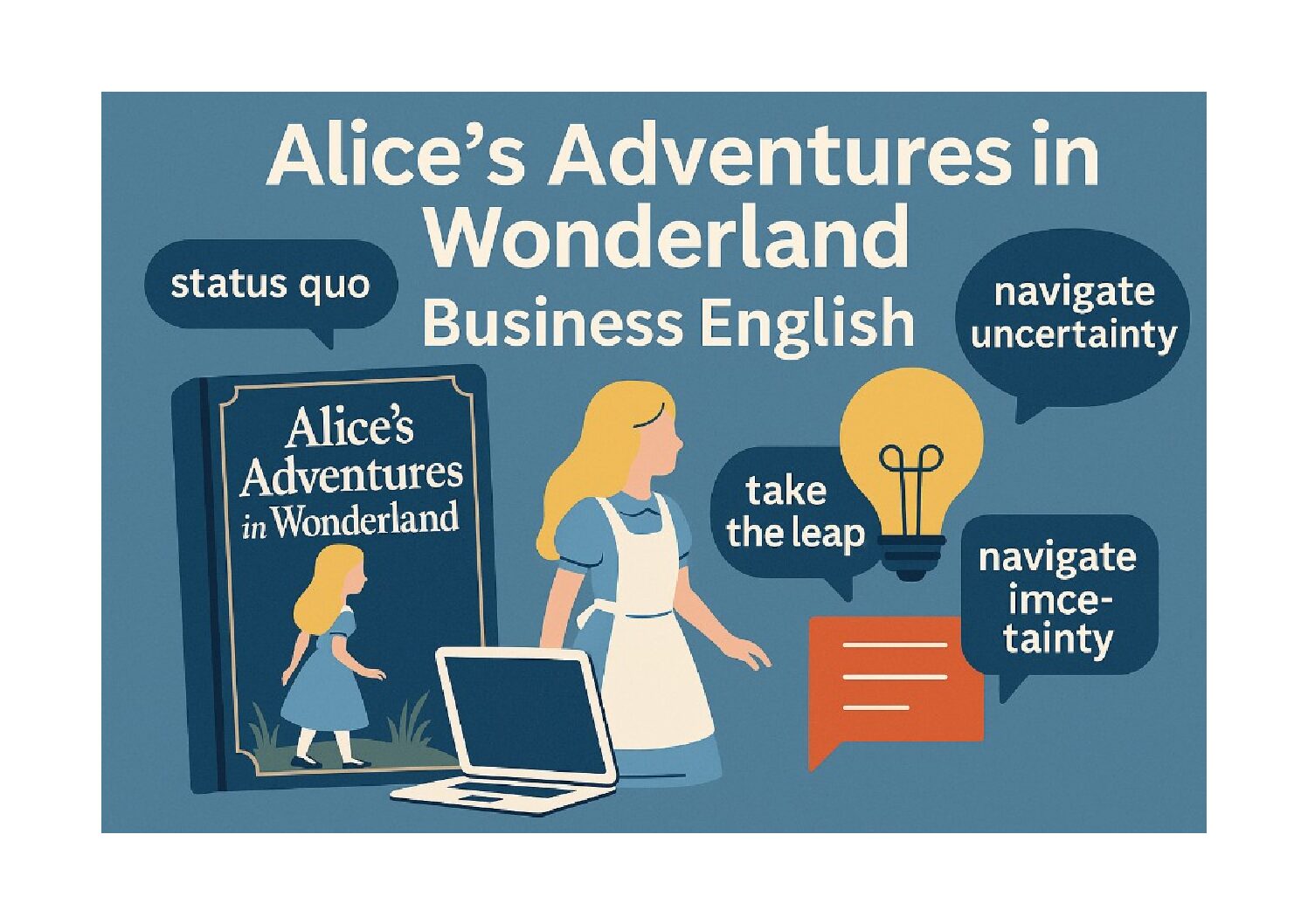 不思議の国のアリスから学ぶ英語表現